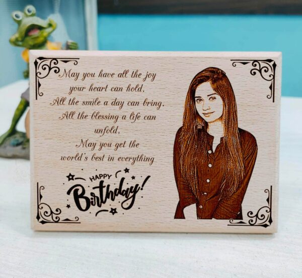 Personalized Engraving Wooden frame