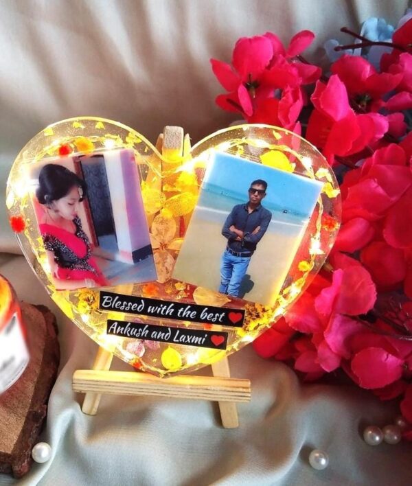 Heart Resin Table Top