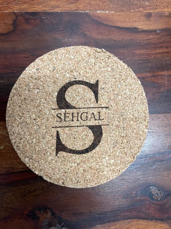 Personalized Cork Coasters